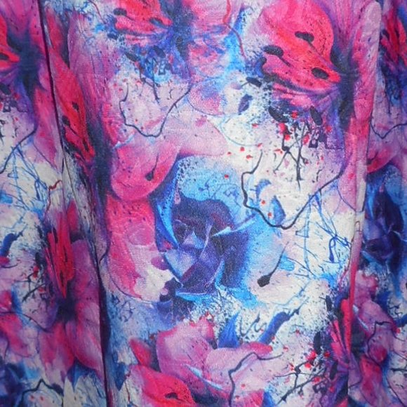 NWOT Lindy Bop Retro Spring Easter Watercolor dress, 6 US - Picture 12 of 12